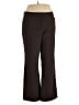 Roz & Ali Brown Active Pants Size 16 - photo 1