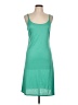 JBS 100% Polyester Solid Teal Casual Dress Size 10 - photo 1