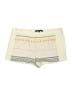 BCBGMAXAZRIA Print Ivory Shorts Size 6 - photo 1