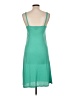 JBS 100% Polyester Solid Teal Casual Dress Size 10 - photo 2