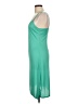 JBS 100% Polyester Solid Teal Casual Dress Size 10 - photo 5