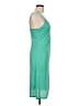 JBS 100% Polyester Solid Teal Casual Dress Size 10 - photo 4