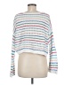 Hollister 100% Cotton Stripes White Pullover Sweater Size M - photo 2