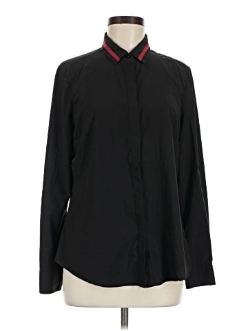 Noir Long Sleeve Blouse (view 1)