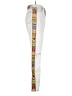 ETRO 100% Cotton Color Block White Jeans Size 25 waist - photo 4