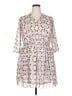 Suno 100% Silk Hearts White Casual Dress Size XXL (estimated) - photo 1