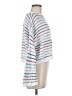 Hollister 100% Cotton Stripes White Pullover Sweater Size M - photo 4