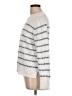 J.Crew Factory Store Stripes Silver Pullover Sweater Size L - photo 5