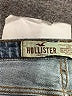 Hollister Blue Denim Shorts Size 3 - photo 3