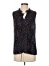 Tommy Hilfiger Polka Dots Black Sleeveless Blouse Size S - photo 1