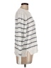 J.Crew Factory Store Stripes Silver Pullover Sweater Size L - photo 4