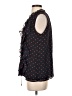 Tommy Hilfiger Polka Dots Black Sleeveless Blouse Size S - photo 5
