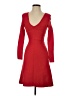 BCBGMAXAZRIA Solid Red Cocktail Dress Size XXS - photo 1