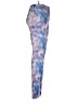 Audette Print Blue Active Pants Size S - photo 4