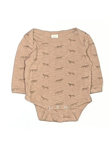 Kate Quinn Organics Long Sleeve Onesie (view 1)