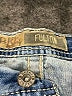 BKE 100% Cotton Stars Blue Jeans Size 33 waist - photo 7