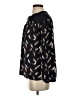 Q&A 100% Polyester Black Long Sleeve Blouse Size S - photo 5