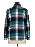 Natural Reflections 100% Cotton Plaid Teal Long Sleeve Button-Down Shirt Size XL - photo 2