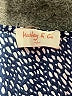 Hailey & Co. 100% Polyester Blue Long Sleeve Blouse Size L - photo 7
