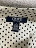 Chaps Polka Dots Gray Cocktail Dress Size 4 - photo 7