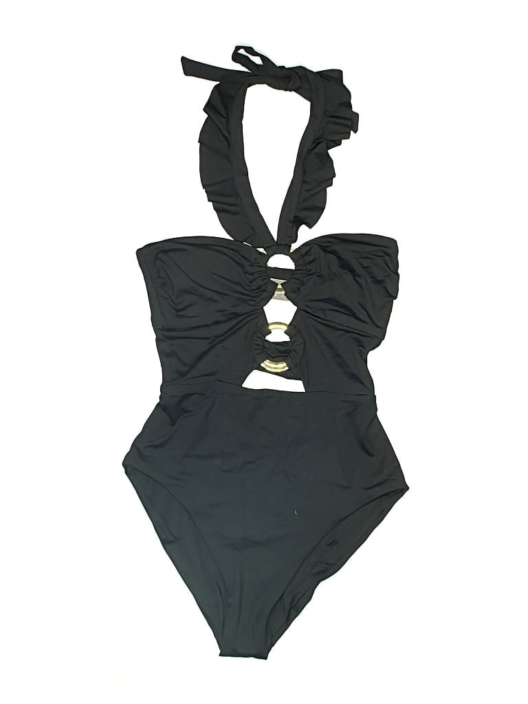 Pre-owned Soluna One Piece Swimsuit In Black
