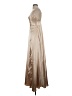 Azazie 100% Polyester Metallic Tan Cocktail Dress Size 2 - photo 5