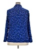 Kim Rogers Stars Blue Long Sleeve Blouse Size 2X - photo 2
