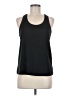 Athletic Works 100% Polyester Black Active Tank Size 8 - photo 1