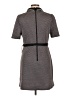 ModCloth Houndstooth Gray Casual Dress Size L - photo 2
