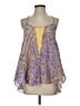 Addison 100% Silk Purple Sleeveless Silk Top Size S - photo 1