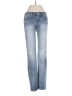 BKE Hearts Blue Jeans Size 24 waist - photo 1