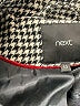 Next Houndstooth Black Blazer Size 12 - photo 6