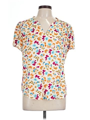 Market and Spruce Short Sleeve Blouse (view 1)