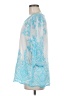 Chico's Blue 3/4 Sleeve Blouse Size Med (1) - photo 5