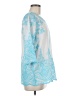 Chico's Blue 3/4 Sleeve Blouse Size Med (1) - photo 4