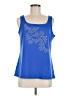 Susan Graver Blue Tank Top Size M - photo 1