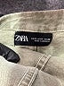 Zara 100% Cotton Green Jacket Size S - photo 6