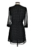 H&M 100% Polyester Polka Dots Black Casual Dress Size 8 - photo 2