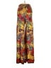 Unbranded Paisley Yellow Red Casual Pants Size S - photo 1