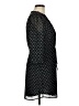 H&M 100% Polyester Polka Dots Black Casual Dress Size 8 - photo 4