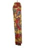 Unbranded Paisley Yellow Red Casual Pants Size S - photo 4