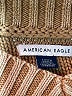 American Eagle Outfitters 100% Cotton Tan Pullover Sweater Size S - photo 7