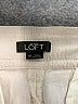 Ann Taylor LOFT Ivory Linen Pants Size M (tall) - photo 7