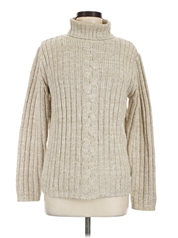 Basic Editions Turtleneck Sweater (view 1)