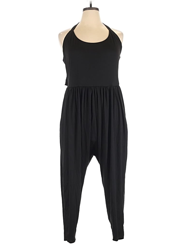 Pre-owned Halara Jumpsuit In Black