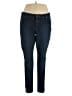 a.n.a. A New Approach Solid Blue Jeans Size 16 - photo 1