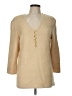 Escada by Margaretha Ley 100% Polyester Gold Pullover Sweater Size EU 42 / US 12 - photo 1