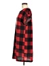 First Love Plaid Red Casual Dress Size M - photo 5
