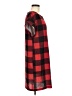 First Love Plaid Red Casual Dress Size M - photo 4