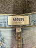 AGOLDE 100% Cotton Hearts Blue Jeans Size 24 waist - photo 7